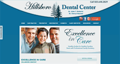 Desktop Screenshot of hillsborodentalcenter.com